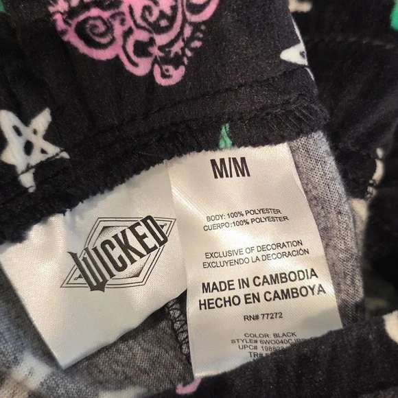 2 NWT Wicked Tee Shirt & Pajama Pant Sets - Picture 9 of 13